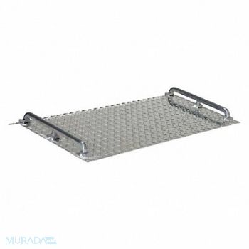 GRAINGER APPROVED Dockplate Aluminum 700 lb 18 x 36 In, 1F145