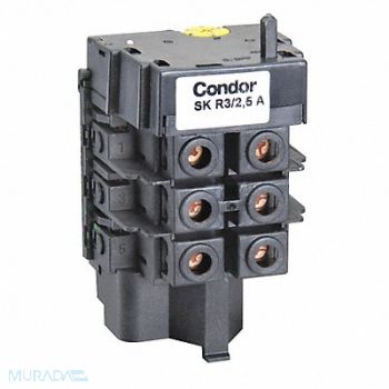 CONDOR USA INC Thermal Overload 1.6to 2.5A 3 Phase MDR3, 12T094