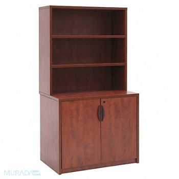 REGENCY Hutch w/ Storage Cabinet Legacy Cherry, 12T553