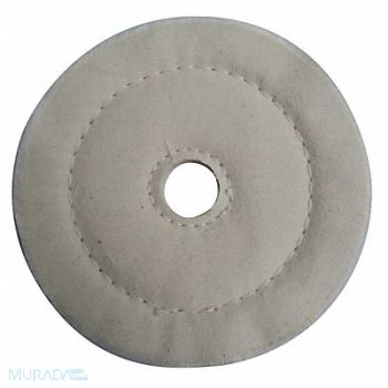 GRAINGER APPROVED Buffing Wheel Cushion Sewn 6 In Dia., 12U103