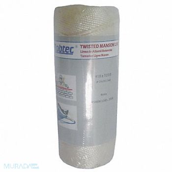 GRAINGER APPROVED Rope Nylon Twisted .058In. Dia 1050ft L, 12U296