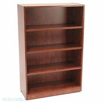 REGENCY Bookcase Legacy Series 4-Shelf Cherry, 12U502
