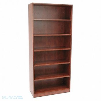 REGENCY Bookcase Legacy Series 6-Shelf Cherry, 12U505