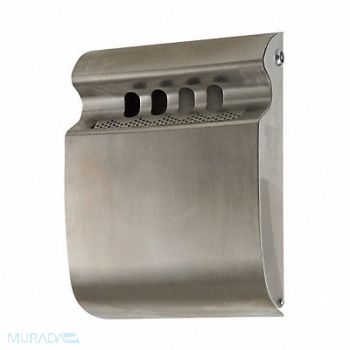 TOUGH GUY Cigarette Receptacle 1/4 gal Silver, 12V180