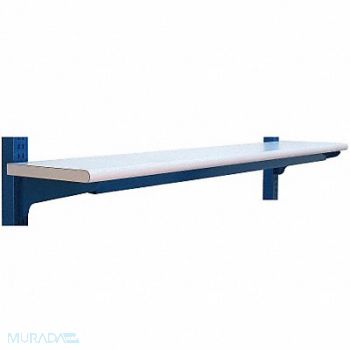 BENCHPRO Upper Shelf 72 W x 12 D x 4 in H White, 12V548