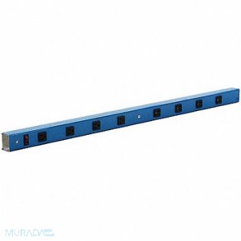 BENCHPRO G4846 Power Strip 90 W x 4 D x 2 in H Blue, 12V585