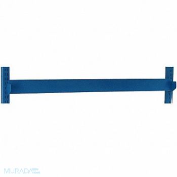 BENCHPRO G4854 Bin Rail 60 W x 1-1/2 D x 4 in H Blue, 12V593