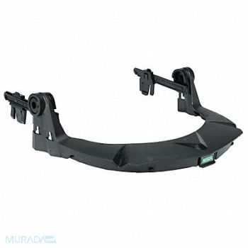 MSA Faceshield Frame Plastic Black, 12V756