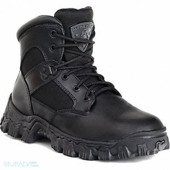 ROCKY 6 Work Boot 10 Wide Black Composite PR, 12W198