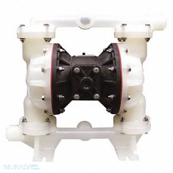 SANDPIPER Dbl DphrmPmp FNPT PTFE/PP 1/2in 53gpm, 12W421