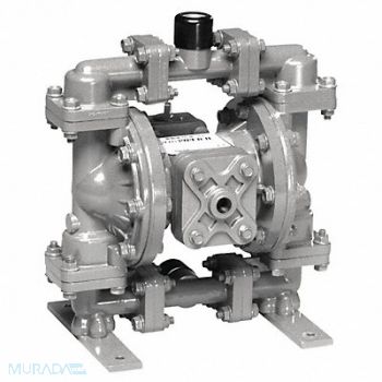 SANDPIPER Dbl Diaphragm Pump NPT PTFE 1/4in 15gpm, 12W430