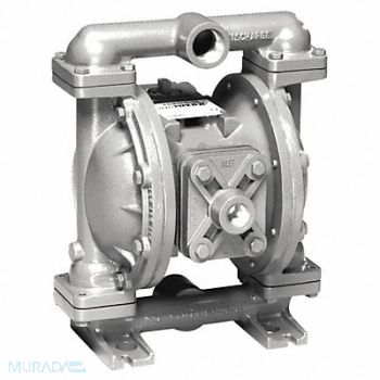 SANDPIPER Double Diaphragm Pump NPT PTFE 1in 45gpm, 12W433