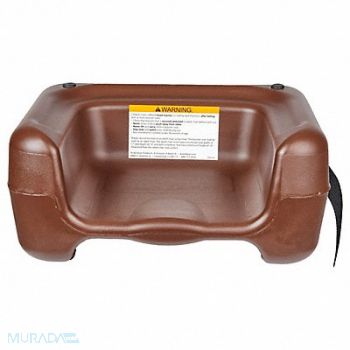KOALA KARE PRODUCTS Brown Booster Seat With Strap, 12Y445