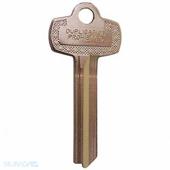 KABA ILCO Key Blank NS 1A1Q1 Best PK50, 12Z018