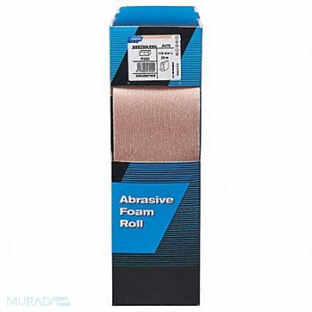 NORTON Sanding Foam Pad Roll 4 1/2in W 82ft L, 12Z226