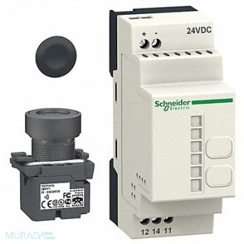 SCHNEIDER ELECTRIC Push Button Transmitter and Receiver Kit, 12Z269