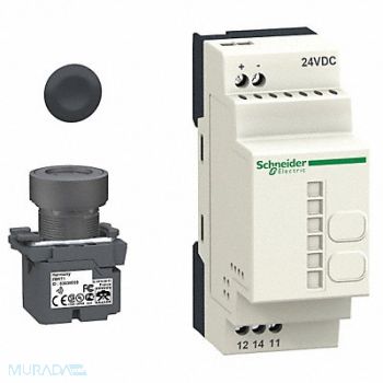 SCHNEIDER ELECTRIC Push Button Transmitter and Receiver Kit, 12Z272