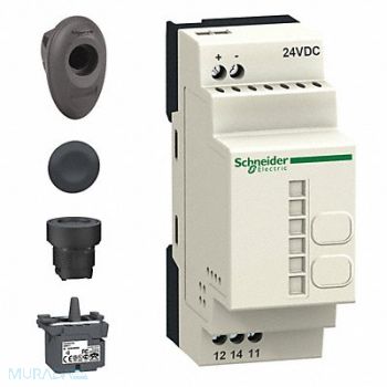 SCHNEIDER ELECTRIC Push Button Transmitter and Receiver Kit, 12Z273