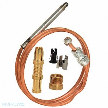 ROBERTSHAW Repl Thermocouple Snap Fit 48 In, 12Z429