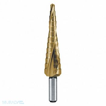 RUKO Step Drill TIN Size 2 1/8 -1/2, 130L04