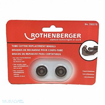 ROTHENBERGER Cutter Wheel Replacement PK2, 131U98