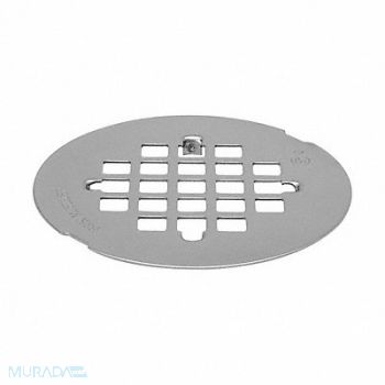 GRAINGER APPROVED Shower Drain Grid Snap In SS, 1RLV6