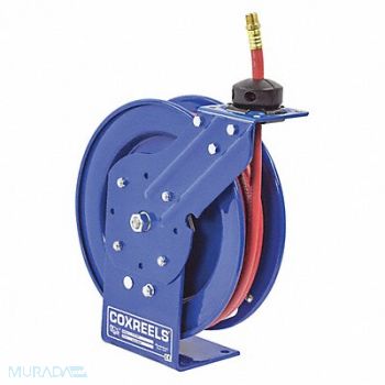COXREELS Spring Return Hose Reel 3/8 MNPT 25 ft, 135D22
