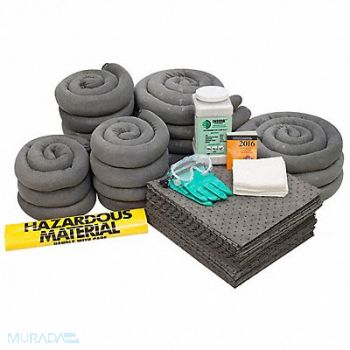 ENPAC Spill Kit Refill Chem/Hazmat Brown, 6XGK6