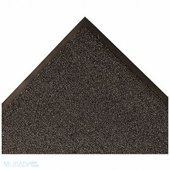 NOTRAX Carpeted Runner Black 6ft. x 12ft., 9WYR8