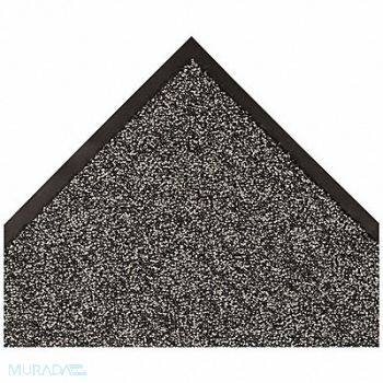 NOTRAX Carpeted Runner Gray 6ft. x 12ft., 9PXU7