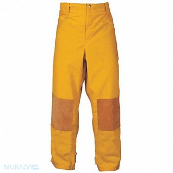 FIRE-DEX Wildland Pant Yellow Nomex No Trim 3X, 13A448