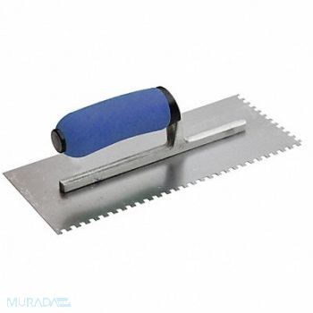 WESTWARD Notched Trowel 11 x 4-1/2 Steel, 13P548
