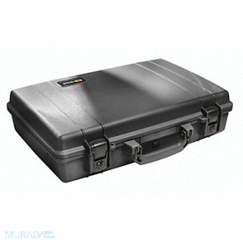 PELICAN ProtCase 2 5/8 in DblSftyLckng wKeys Blk, 13E448