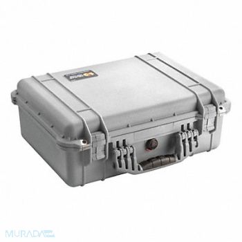 PELICAN G3132 ProtCase 4 15/16 in Double Throw Silver, 13E476