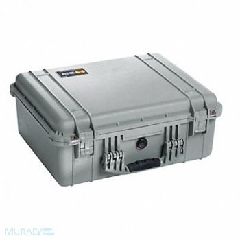 PELICAN G3133 ProtCase 5 7/8 in Double Throw Silver, 13E483