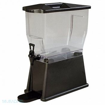 CARLISLE Beverage Dispenser Single 3 Gal Black, 13F141