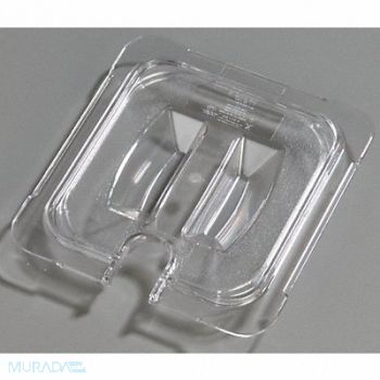 CARLISLE Notched Food Pan Lid Sixth-Size PK6, 13F274