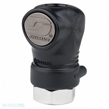 DYNABRADE Quick Connect Socket 1/4 Body 1/4 -18, 13F694