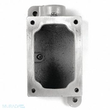 APPLETON ELECTRIC Mounting Body 1Gang 1In Dead-End M Iron, 13F846