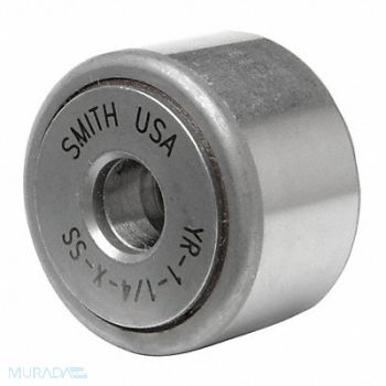 SMITH BEARING Yoke Roller 1 7/8 in Dia Std Dbl Seal, 13G151