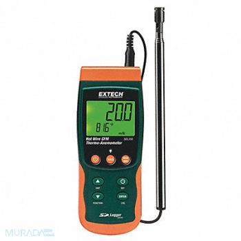 EXTECH Data Logging Anemometer 40 to 3940, 13G530