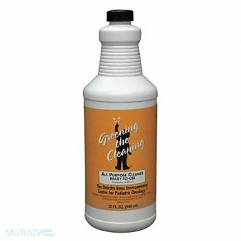 GREENING THE CLEANING All Purpose Cleaner 1 qt Bottle PK6, 13H216