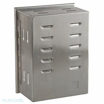 GRAINGER APPROVED Tstat Guard SS 8 7/16x6 1/4x3 11/16in, 13J046