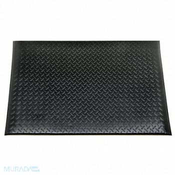 ABILITY ONE Antifatigue Mat Black 3ft. x 5ft., 13J111