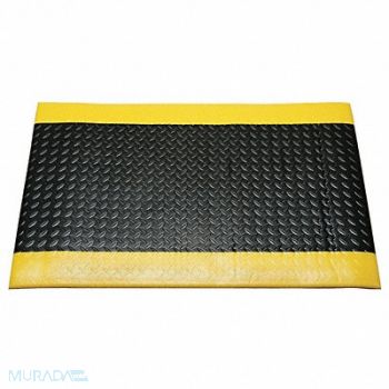 ABILITY ONE Antifatigue Mat Black 3ft. x 5ft., 13J113