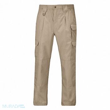 PROPPER Mens Tactical Pant Khaki Size 36x32 In, 13J553