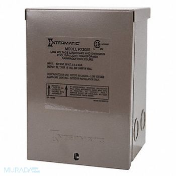 INTERMATIC Transformer 1 Phase 300VA 12V Out, 13K523