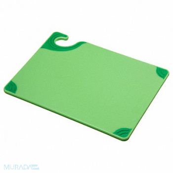 SAN JAMAR Cutting Board Green 12 x 9 In., 13L842