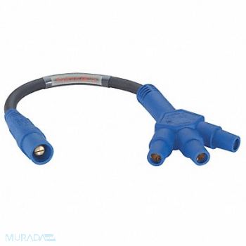 LEGRAND Triple Connector 3R Nema 16 Series Black, 52YN89