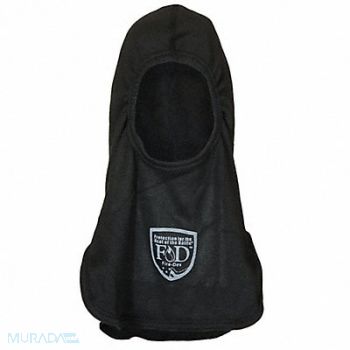 FIRE-DEX Bibbed Fire Hood Univ 15 In L Black HRC2, 13P329
